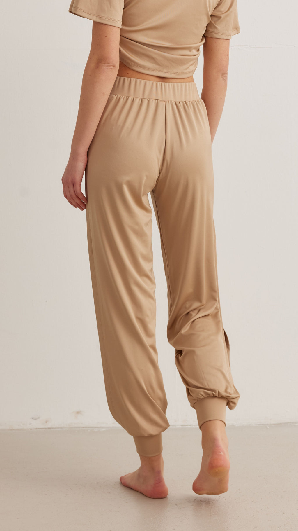 Bej Yoga Pantolon