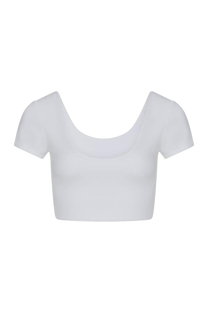 Beyaz Luna Pantolon Luna Bluz Set