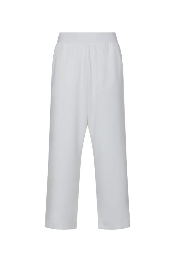 Beyaz Luna Pantolon Luna Bluz Set