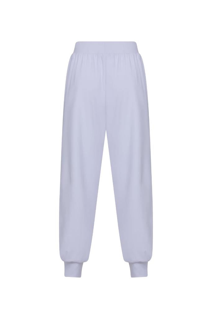 Mat Beyaz Yoga Pantolon