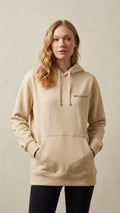 Minimal Bej Sweatshirt
