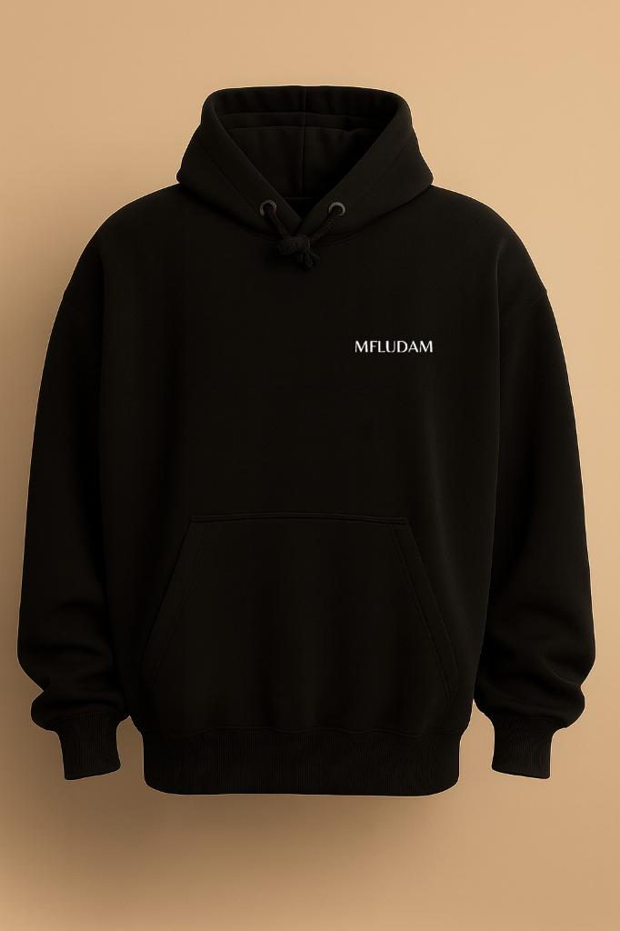 Minimal Siyah Sweatshirt
