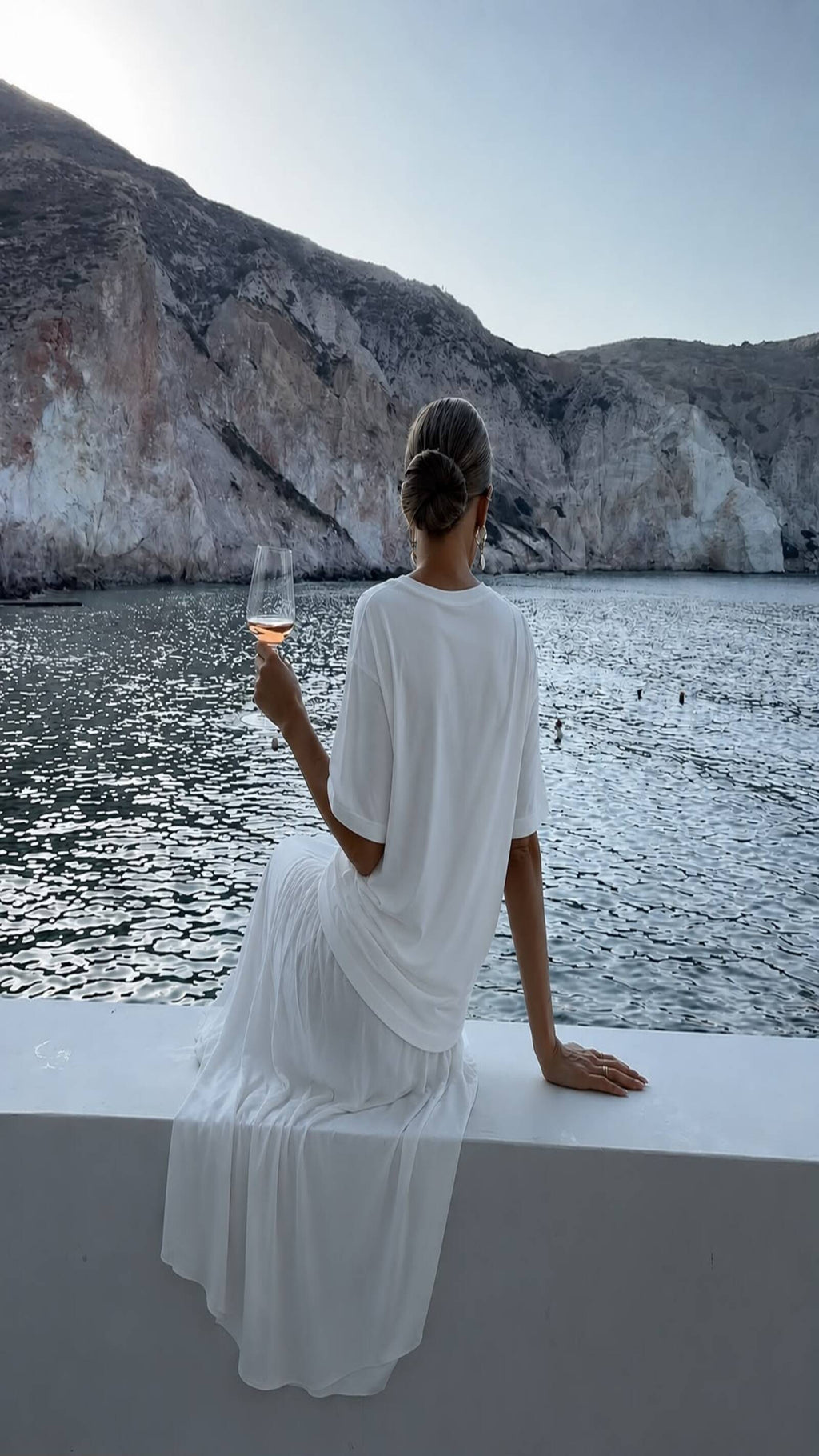 Beyaz Summer Bluz