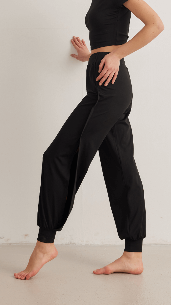 Siyah Yoga Pantolon