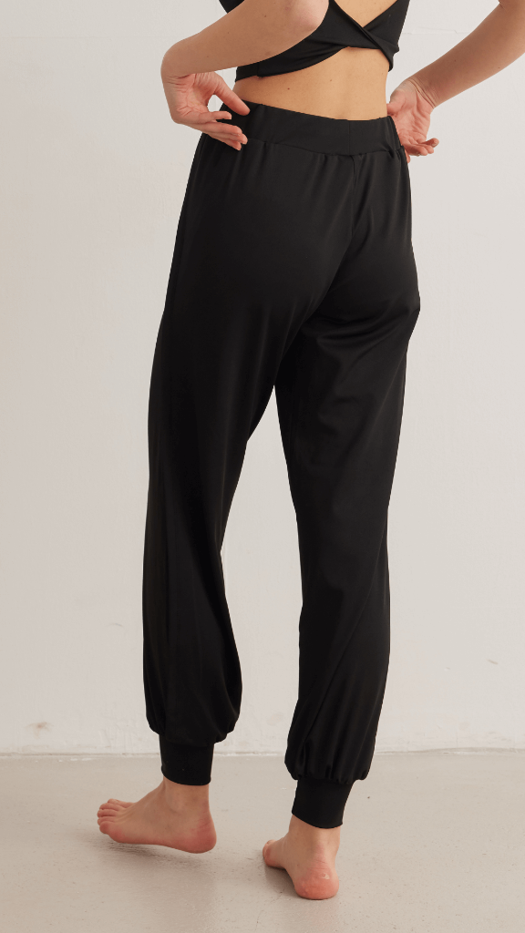 Siyah Yoga Pantolon