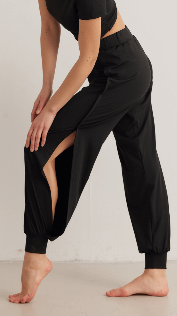 Siyah Yoga Pantolon